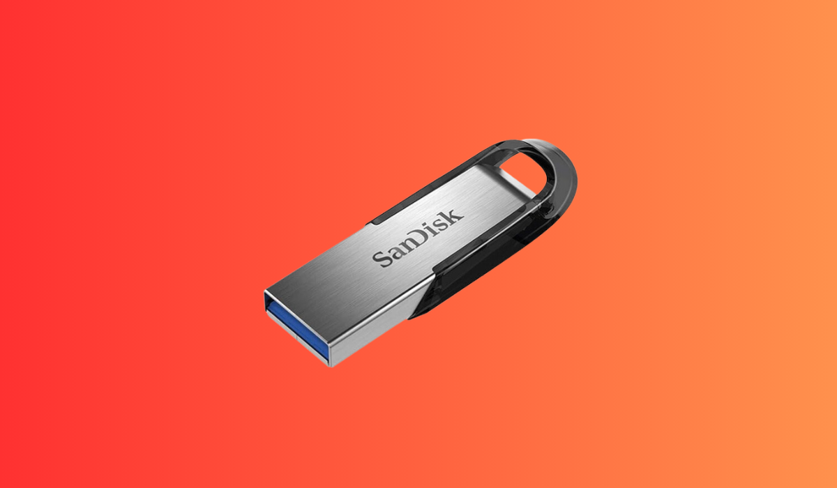 a close up of a flash drive