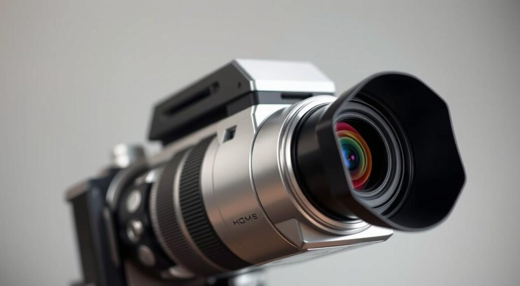 a close up of a camera