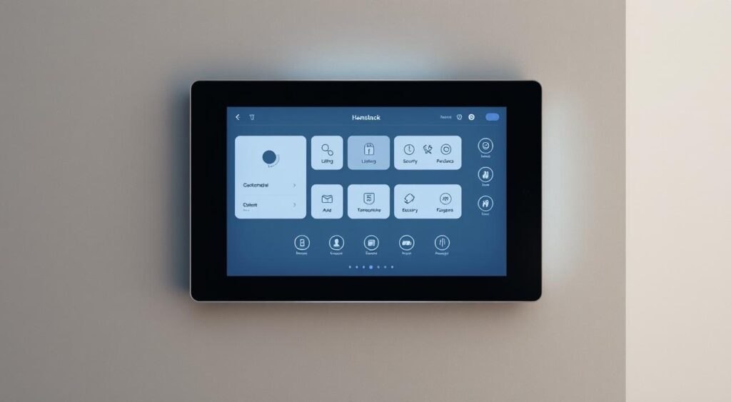 a tablet with a screen on